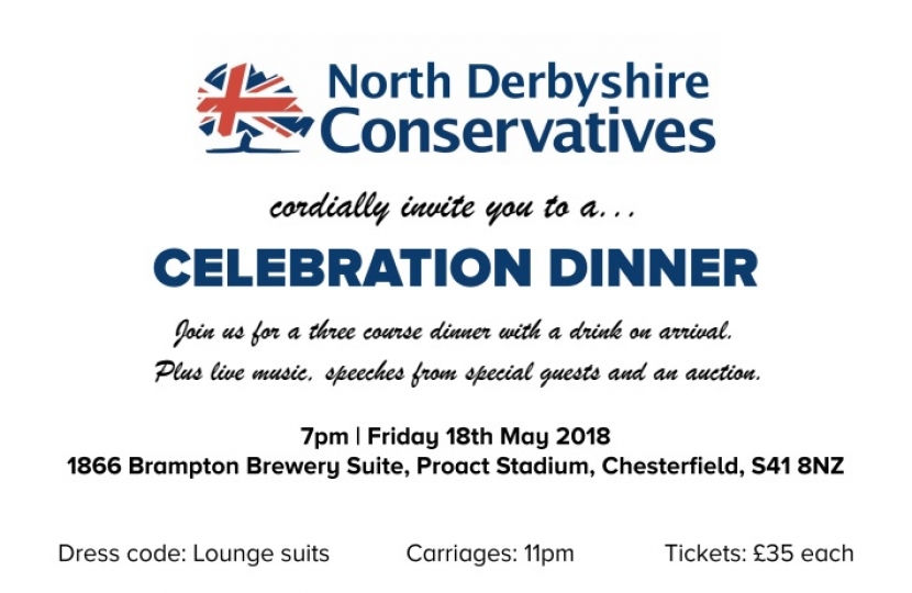 Celebration Dinner invite