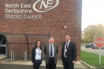 Cllrs Charlotte Cupit, Martin Thacker and Alex Dale